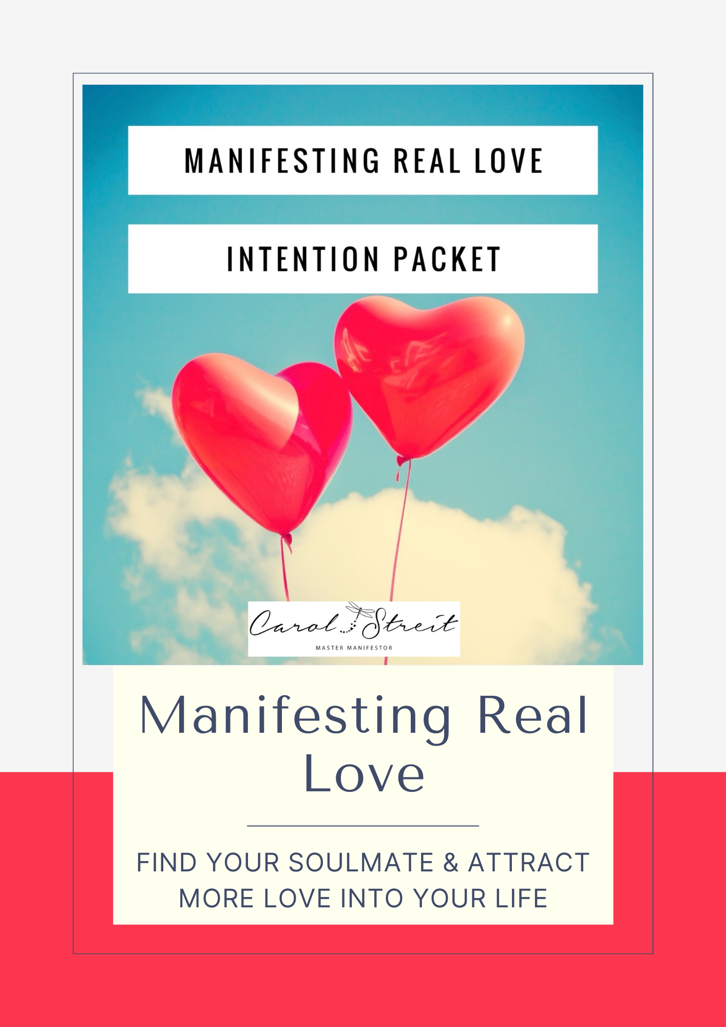 Manifesting Real Love Intention Packet